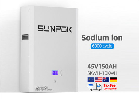 High Durability Sodium Ion Battery SP-48100-BG-NA With 5-30 KWh Output Power Range