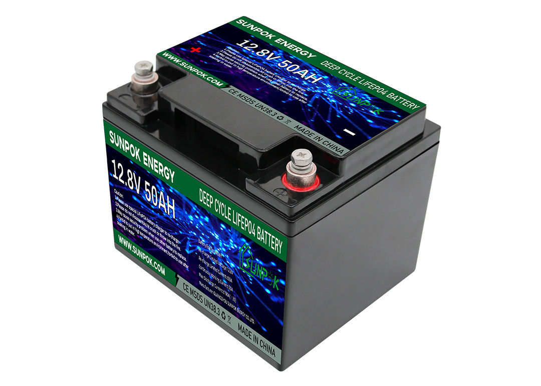 ιονική βαθιά μπαταρία κύκλων λίθιου 12V 50Ah για την ενεργειακή αποθήκευση ηλιακής ενέργειας