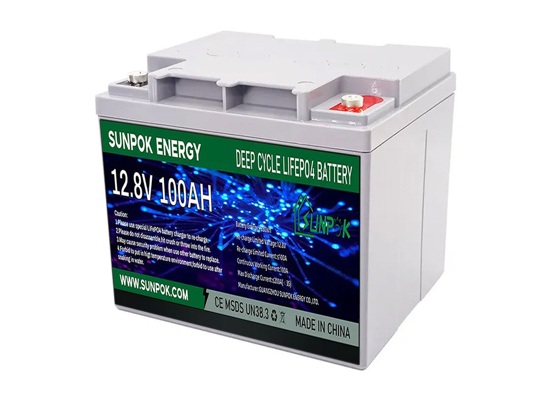 AGM βαθιά κύκλων μπαταρία κύκλων μπαταριών 12v 24v 50ah 100ah 150ah 200ah LiFePO4 βαθιά