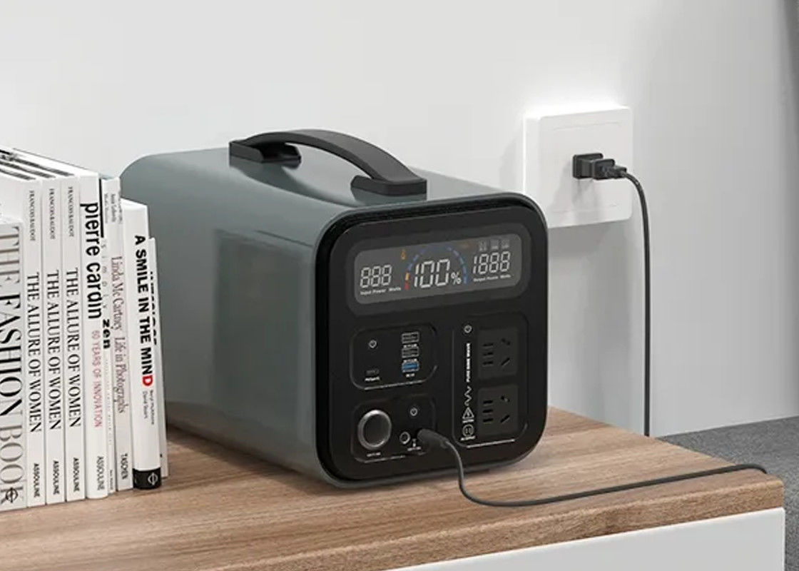 1000w κινητή σταθμών παραγωγής ηλεκτρικής ενέργειας στρατοπέδευσης τράπεζας φορητή παροχή ηλεκτρικού ρεύματος ενεργειακής αποθήκευσης υπαίθρια