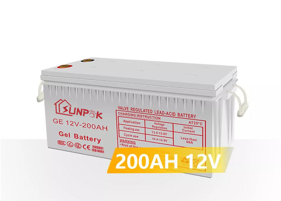 μπαταρία πηκτωμάτων 12V 50Ah 100Ah 150Ah: Απολαύστε τη βέλτιστη αποθήκευση ηλιακής ενέργειας με Sunpok