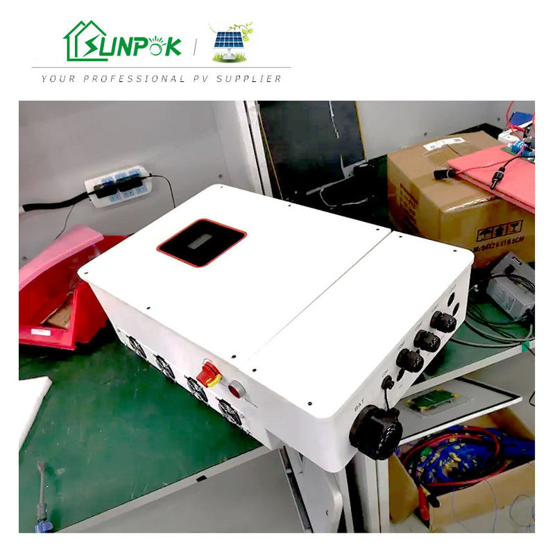 5kw εξαρτήσεις 10kw ηλιακών πλαισίων συστημάτων αποθήκευσης εγχώριας ενέργειας από το σύστημα ηλιακής ενέργειας πλέγματος