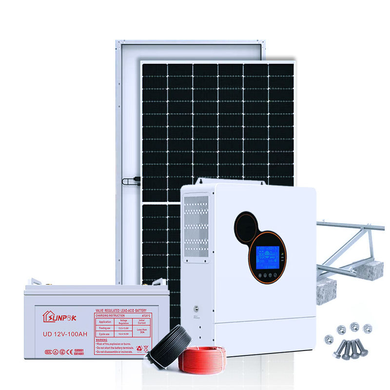 Sunpok 10kw 15kw 20kw από την ηλιακή τροφοδοτημένη γεννήτρια συστημάτων 10000w ηλιακής ενέργειας πλέγματος