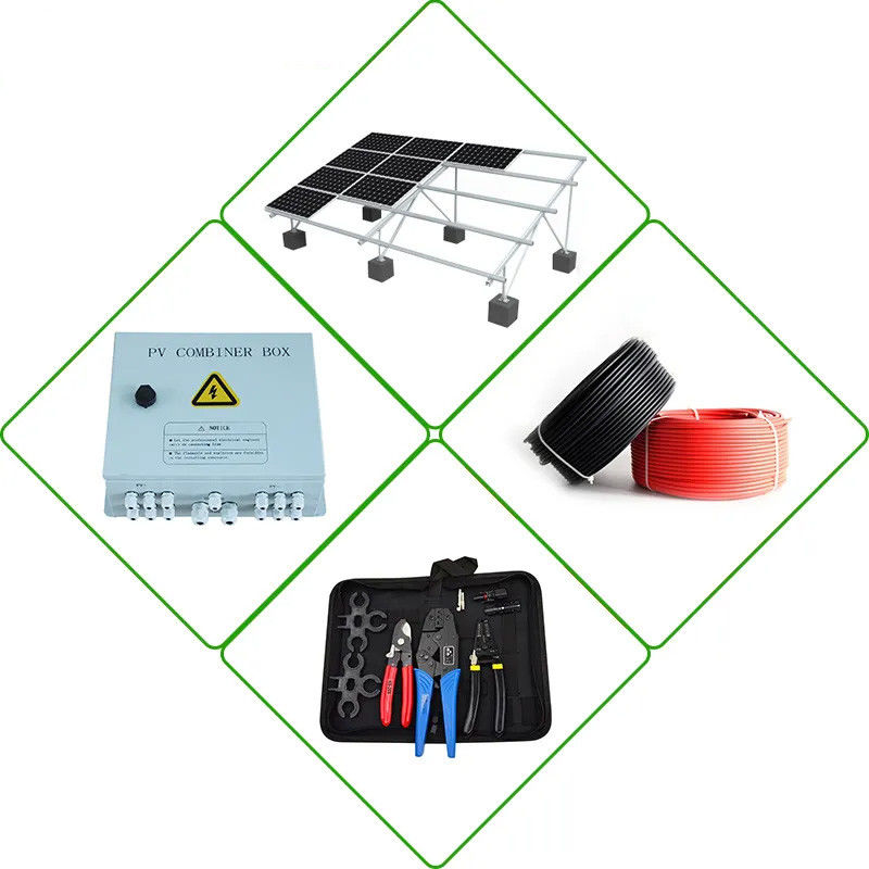 Σύστημα αποθήκευσης μπαταρίας MSDS Solar Power 3kw 5kw 6kw 8kw 10kw 24v Off Grid Solar System