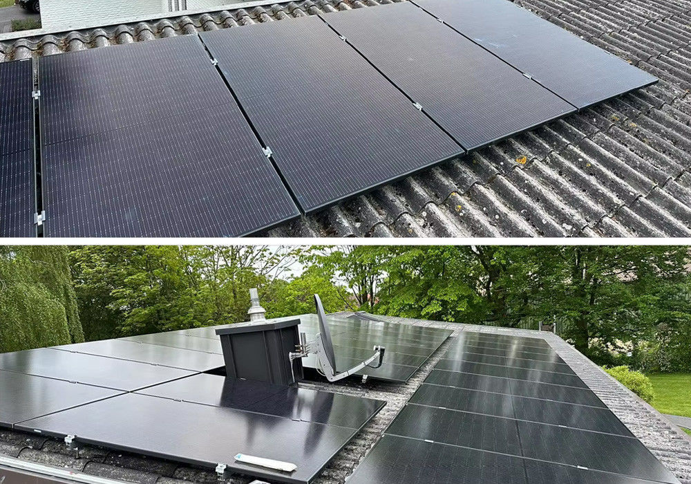 3kw 5kw 8kw 10kw Υβριδικό ηλιακό σύστημα 5κιλοβάτ Υβριδικό ηλιακό σύστημα με μπαταρίες