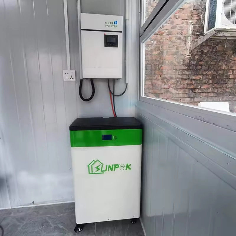 Νέο Σχεδιασμός Δύναμος 5kw Lifepo4 48v 200ah Τείχος 10kwh Οικιακή μπαταρία λιθίου 51.2v Ηλιακή μπαταρία