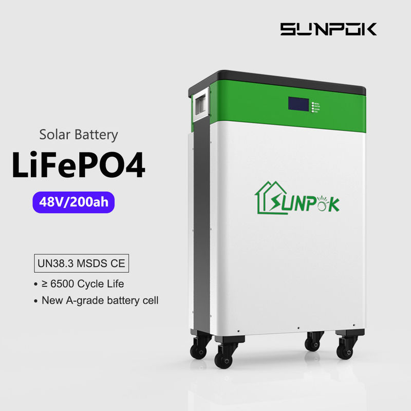 Νέο Σχεδιασμός Δύναμος 5kw Lifepo4 48v 200ah Τείχος 10kwh Οικιακή μπαταρία λιθίου 51.2v Ηλιακή μπαταρία