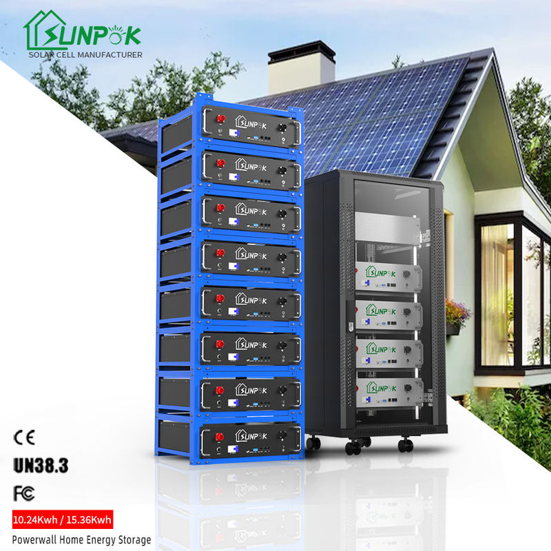 Ηλιακή μπαταρία λιθίου Lifepo4 10kWh 20kWh 30kWh Σύστημα αποθήκευσης ενέργειας στο σπίτι