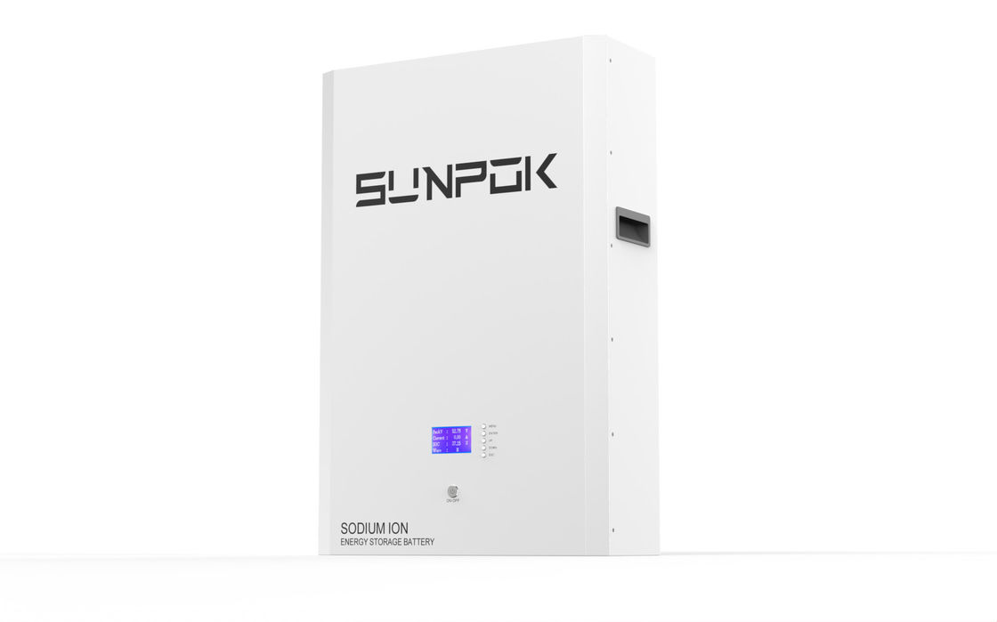 48V τοιχώδης μπαταρία ιόντων νατρίου 100ah 150ah 200ah 5kwh 10kwh 20kwh Συστήματα αποθήκευσης
