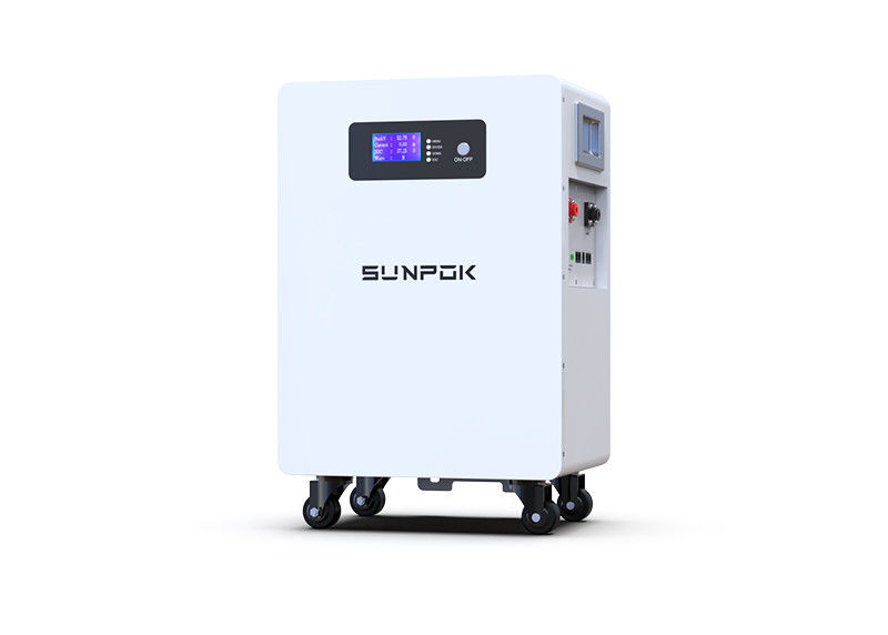 25.6V 300Ah LiFePO4 Ηλιακή μπαταρία 7.68kWh Τηλεπικοινωνιακή υποστήριξη ισχύος με έλεγχο CAN λεωφορείου