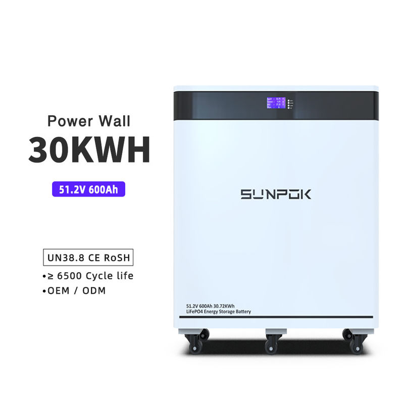 51.2V 30Kwh 600Ah 48V Ηλιακή ενέργεια 30 Kw μπαταρία 48 Volt μπαταρία ιόντων λιθίου μπαταρία για το σπίτι για το ηλιακό σύστημα ενέργειας