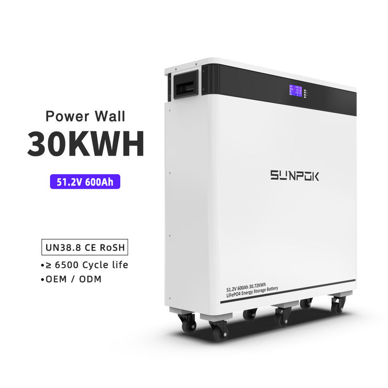 30Kwh μπαταρίες ιόντων λιθίου Solaire μπαταρία λιθίου Lifepo4 48V 600Ah 10kw 15kw 30kw μπαταρία για το σπίτι ηλιακό σύστημα