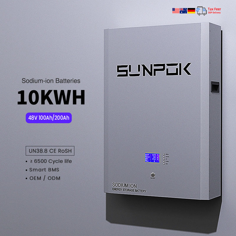 48V 10kwh Split Type Sodium Ion Storage Battery 200ah Ηλιακή Ενέργεια Τράπεζα Τείχους Αναφορτώσιμες Ηλιακές Ιόνες Αναφορτώσιμες μπαταρίες