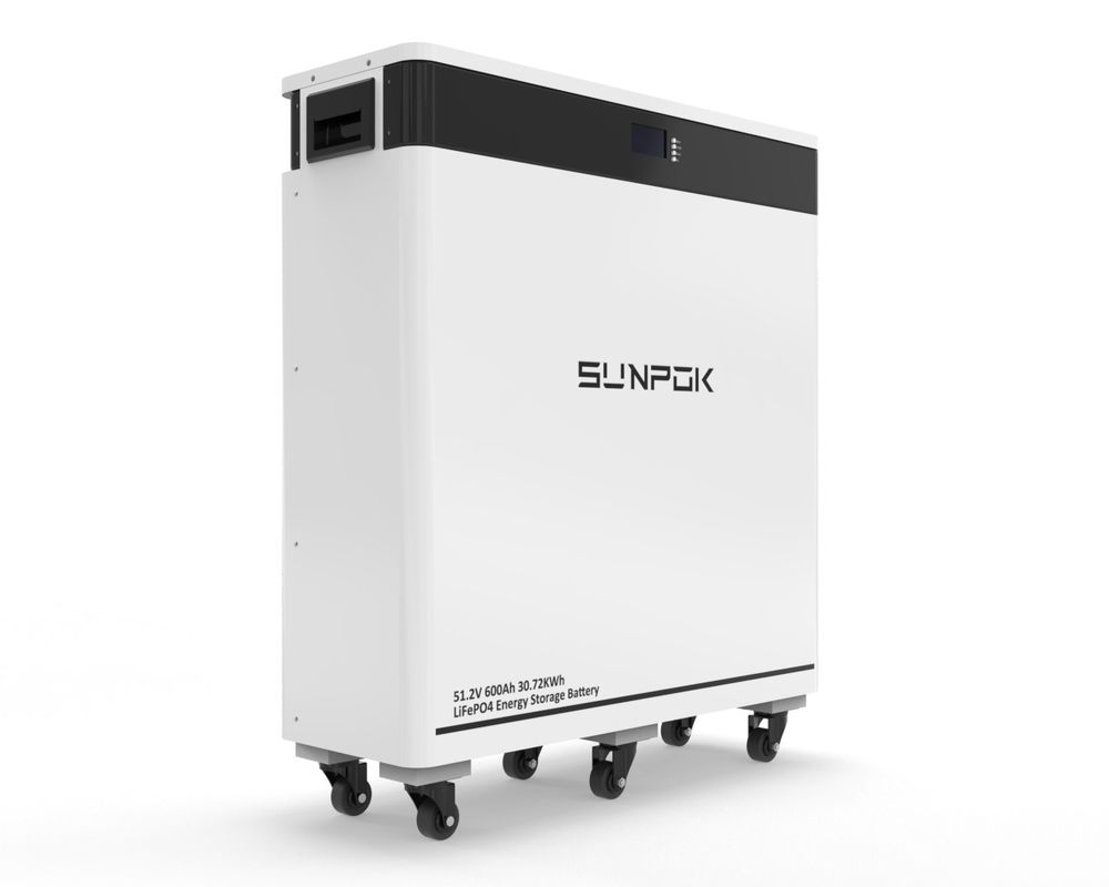 30Kwh Lithium 48V Συστήματα συσσωρευτών ηλεκτρικής ενέργειας για το σπίτι 51.2V 600Ah 30Kwh Ηλιακή μπαταρία Lifepo4 με Bms