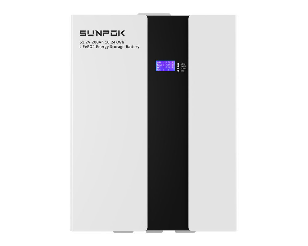 Powerwall 10kwh Οικιακή μπαταρία λιθίου Ηλιακή αποθήκευση Τείχος Mount 48V 51.2V 200Ah 10kw LiFePO4 10kwh 20kwh Power Wall Battery