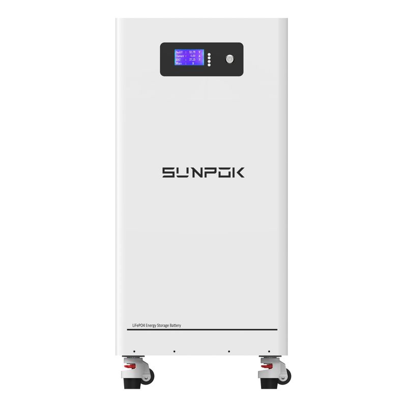 15kwh Συστήματα Ηλιακής Ενέργειας Οικιακής Χρήσης 51.2V 300Ah LiFePO4 Λιθίου Συσκευή μπαταρίας Συσκευή αποθήκευσης ενέργειας