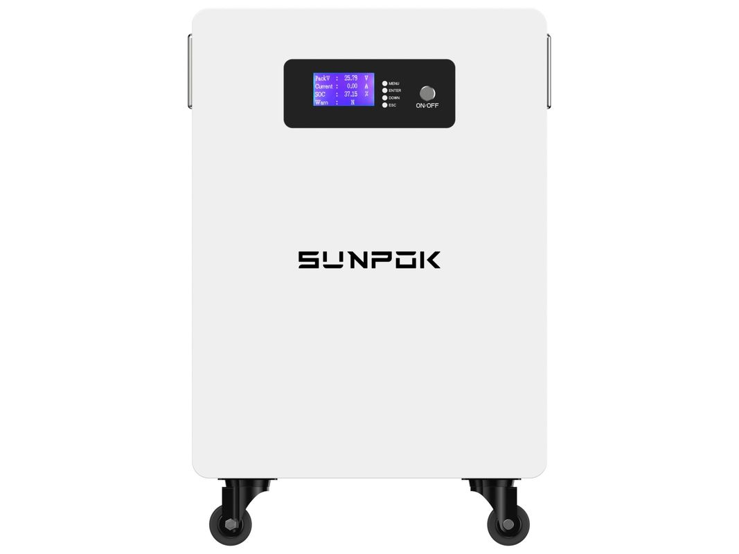 25.6V 300Ah 7kWh Powerwall Lithium Battery Solar Energy Storage LiFePO4 Battery for Home Application