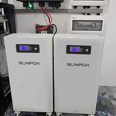 Μπαταρία Lifepo4 15KWh 48V για Οικιακή Αποθήκευση Ηλιακής Ενέργειας 51.2V 300Ah Κινητή Μπαταρία Λιθίου 6000 Κύκλων