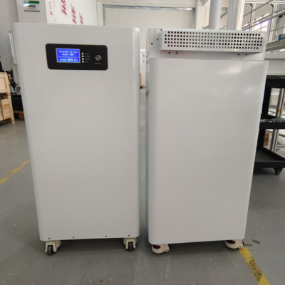 51.2V 314ah Lifepo4 Όρθια μπαταρία με ρόδες 48V 300ah 16kwh 10kw Οικιακή ηλιακή ενέργεια Batterie Solaire
