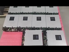 Από τον τυποποιημένο τριφασικό υβριδικό ηλιακό αναστροφέα αναστροφέων 8kw 10kw 12kw πλέγματος